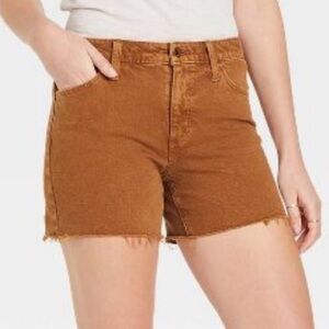 Universal thread vintage stretch midi Denim Shorts